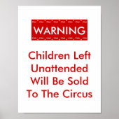 Bekijk uw kinderen poster (Voorkant)