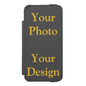 Bekijk uw ontwerp incipio iPhone portemonnee hoesje (Voorkant Agenda)