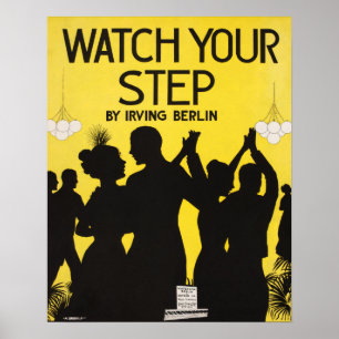 Bekijk uw Stap  Broadway Musical-Poster Poster