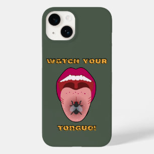 Bekijk uw tong Trendy Telefoonhoes Case-Mate iPhone 14 Hoesje