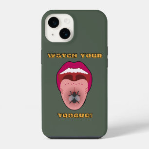 Bekijk uw tong Trendy Telefoonhoes iPhone 14 Hoesje