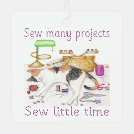 Bekijk vele projecten weinig tijd gepersonaliseerd metalen ornament