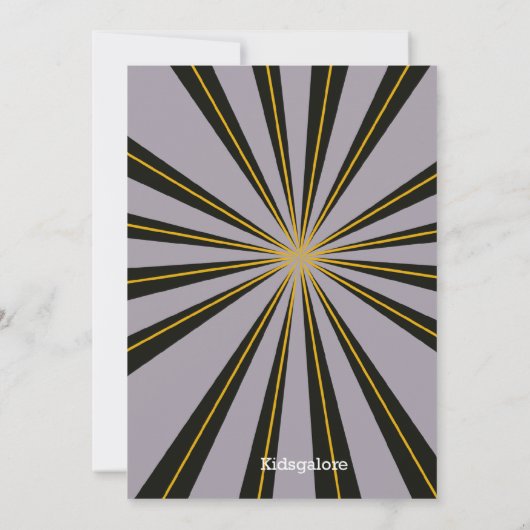 Bekijk wat Fun Bowling Birthday Party Invitation Kaart (Achterkant)