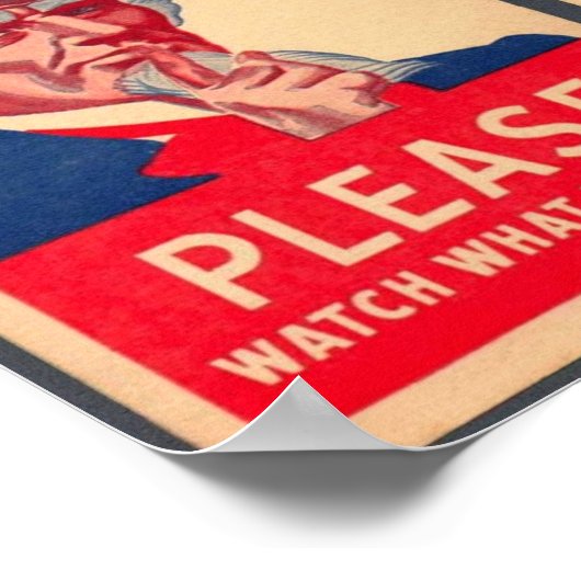 Bekijk wat je Poster zegt (Hoek)