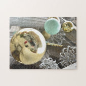 Bekijken, kerstballen, Knightsbridge, Londen Legpuzzel (Horizontaal)