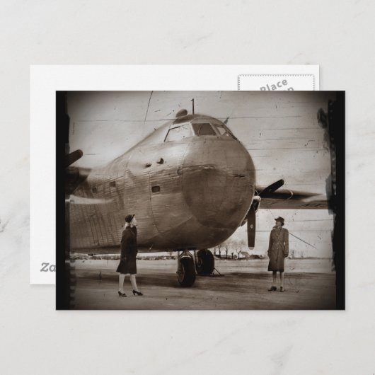 Bekijken op Bomber Briefkaart (Voorkant / Achterkant)