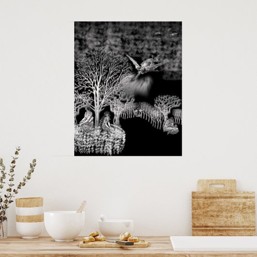 bekijken over poster (Keuken)