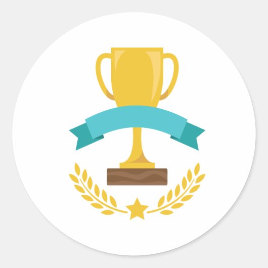 Bekijken Ronde Sticker (Voorkant)