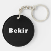 Bekir Sleutelhanger (Achterkant)