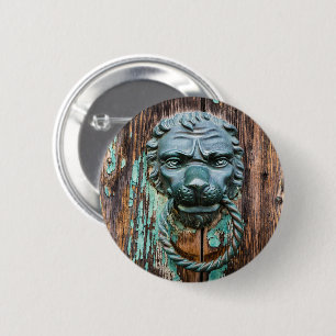 Bekken op de deur van de hemel ronde button 5,7 cm