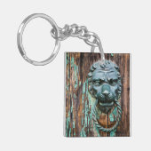 Bekken op de deur van de hemel sleutelhanger (Voorkant Links)