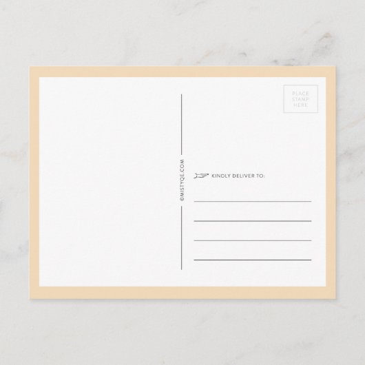 Bekleding 1 Afstuderen Dank u Briefkaart (Achterkant)