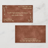 Bekleding Bestoffer Lederen Visitekaartje (Voorkant / Achterkant)