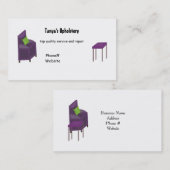 Bekleding en Design Visitekaartje (Voorkant / Achterkant)