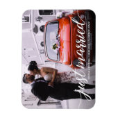 Bekleding Net gehuwde bruiloft foto Magneet (Verticaal)