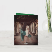 Bekleding van het witte lintje van de Gradup van d Bedankkaart (Achterkant)