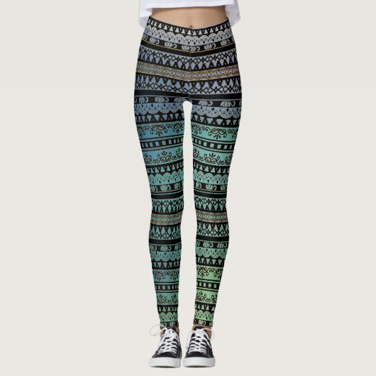 Bekleding van kant leggings (Voorkant)