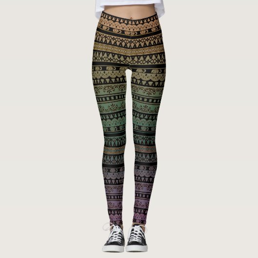 Bekleding van kant leggings (Voorkant)