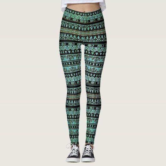 Bekleding van kant leggings (Voorkant)