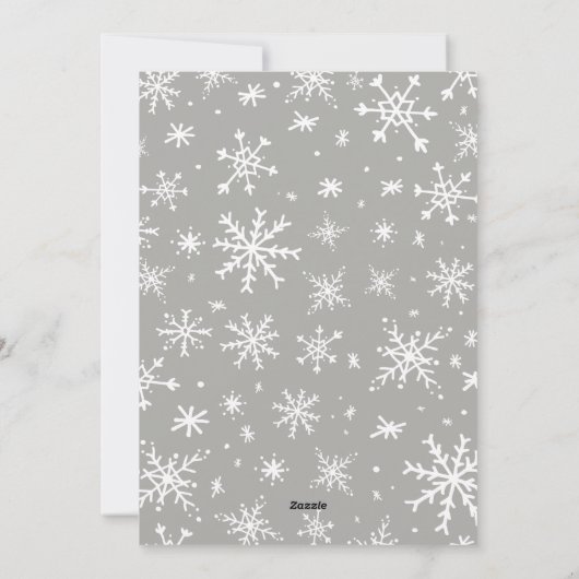 Bekleding voor prettige feestdagen feestdagenkaart (Achterkant)