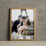 Bekledingsfoto voor Elegant Script "Love" Folie Afdrukken<br><div class="desc">Elegant Script "Love" Overlay Photo-ontwerp.</div>