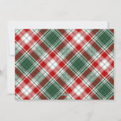 Bekledingsfoto voor pretkerst feestdagenkaart (Achterkant)