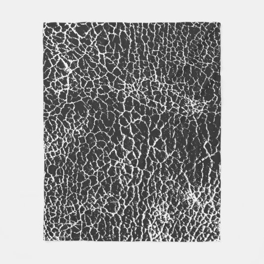 Bekledingstextuur van krokodil of slang fleece deken (Voorkant)