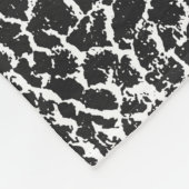 Bekledingstextuur van krokodil of slang fleece deken (Hoek)