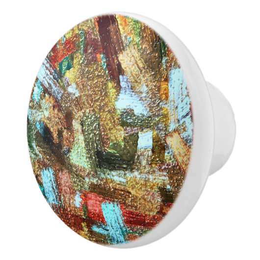 Beklekte Arizona Ceramic Knob Keramische Knop (Rechts)