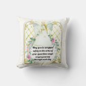 Bekleurde glazen ramen van Guardian Kussen (Voorkant)