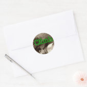 Beklim2 Ronde Sticker (Envelop)
