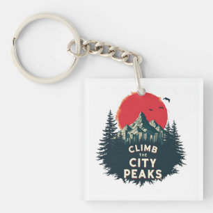 Beklim de City Peaks – Mountaineer Adventures Awai Sleutelhanger