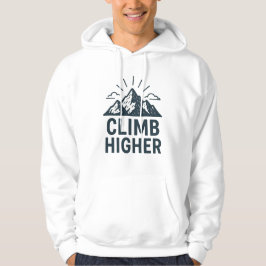 Beklim de hogere Inspirerend Mountain Hoodie