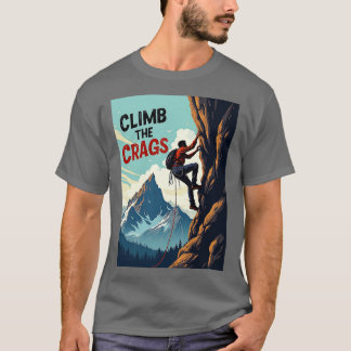 Beklim de rotsen t-shirt