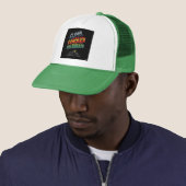 Beklim, verover, vier. trucker pet (In situ)