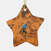 Beklimmen op de Rode Rocks Keramisch Ornament (Links)