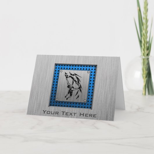 Beklimmen van geborsteld metaal kaart (Voorkant)