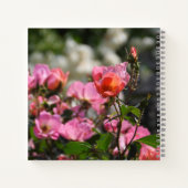 Beklimmen van Roos Arch Elizabeth Park Garden Hart Notitieboek (Achterkant)