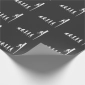 Beklimmende evolutiestroop, freeclimbant-avonturie cadeaupapier (Hoek)