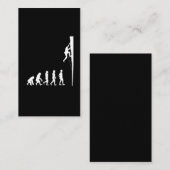 Beklimmende evolutiestroop, freeclimbant-avonturie visitekaartje (Voorkant / Achterkant)