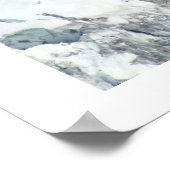 Beklimmers op Mont Blanc, Frankrijk Poster (Hoek)