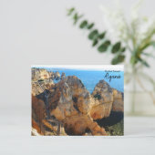 Beklimming Algarve Portugal Briefkaart (Staand voorkant)