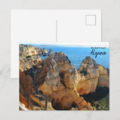 Beklimming Algarve Portugal Briefkaart (Voorkant / Achterkant)