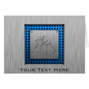 Beklimming van geborsteld metaal