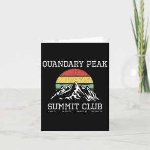 Beklom Quandary Peak Summit Club Hike Colorado Su Kaart