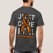 BEKNOP DE STEUN VAN DE ADVOCAAT...CRPS T-SHIRT (Achterkant)