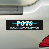 BEKNOPEN DE STEUN VAN DE ADVOCAAT.. POTEN BUMPERSTICKER (Op auto)