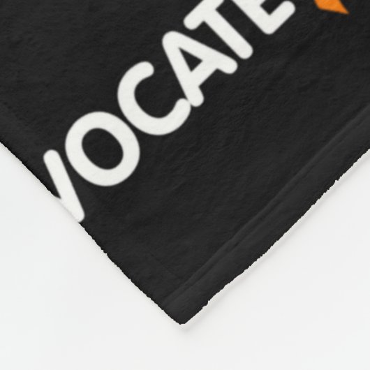 BEKNOPEN STEUN VOOR ADVOCAAT...RSD FLEECE DEKEN (Hoek)