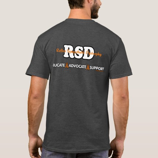 BEKNOPEN STEUN VOOR ADVOCAAT...RSD T-SHIRT (Achterkant)