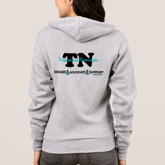 BEKNOPEN STEUN VOOR ADVOCAAT...TN HOODIE (Achterkant)